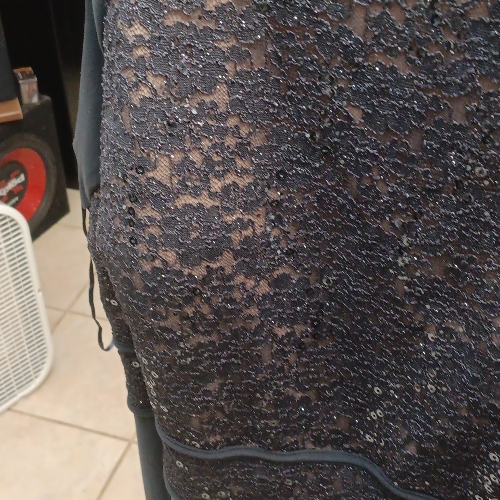 Blue Halter Maxi Gown for Wedding Guest - Picture 2 of 4